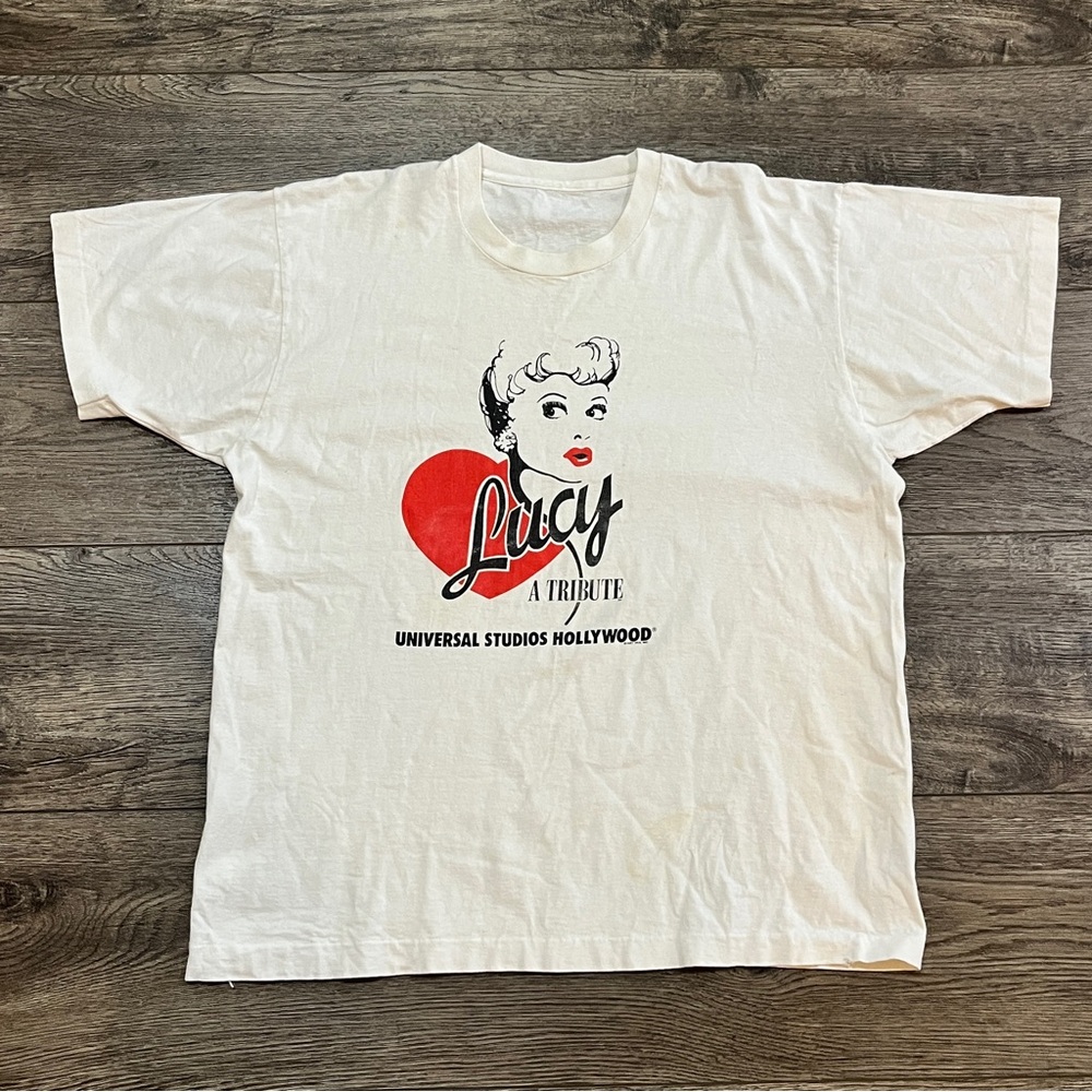 Vintage 1991 I Love Lucy Universal Studios Promo Mens Size XL